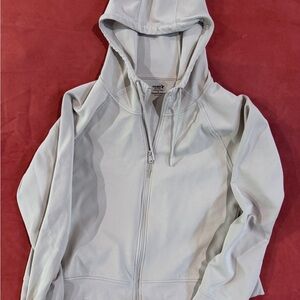 Puma Light Gray Hooded Jacket
